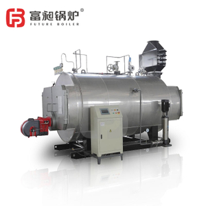 Horizontal oil (gas) steam boiler
